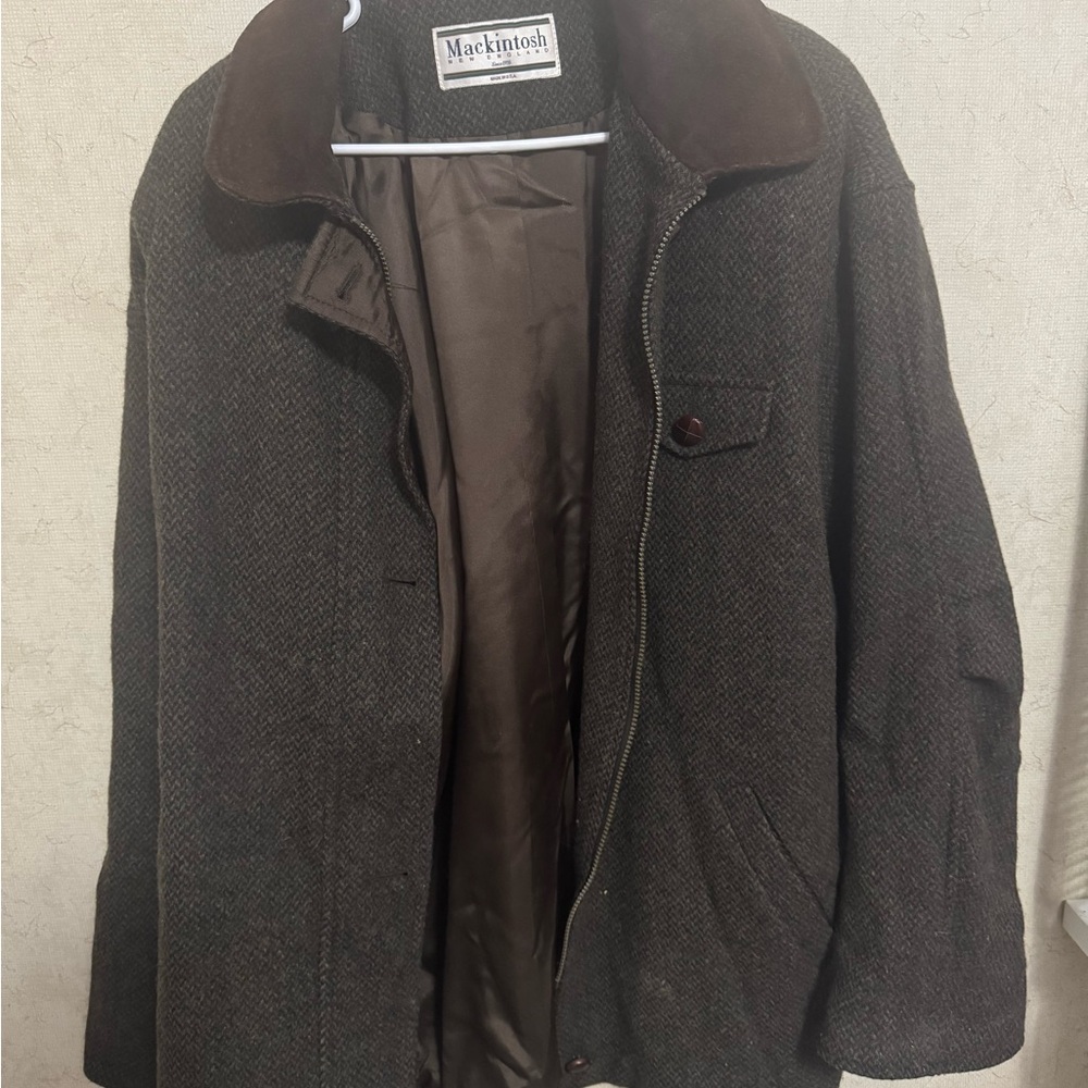 Mackintosh Men's Classic Brown Trench Coat